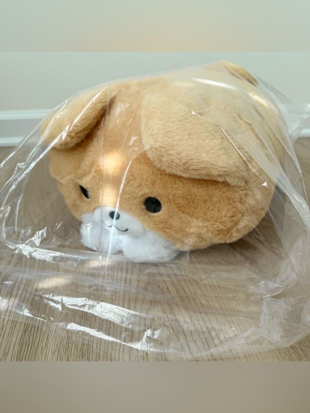 NWT Doggie Chan Corgi Plush Pillow
